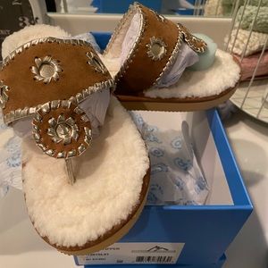 NEW Jack Rogers slippers size 8